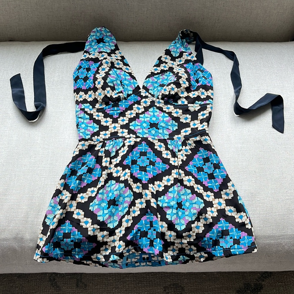 Plenty by Tracy Reese size 0 silk halter back tank